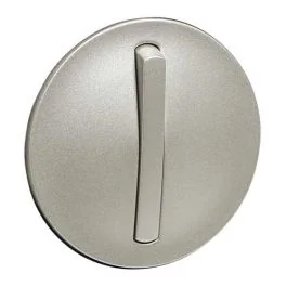 LEGRAND Céliane Enjoliveur va et vient/poussoir avec couronne lumineuse doigt étroit titane - 065103