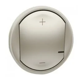 LEGRAND Céliane Enjoliveur interrupteur variateur titane - 065183A