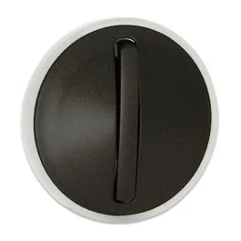 LEGRAND Céliane Enjoliveur va et vient/poussoir avec couronne lumineuse doigt étroit graphite - 065203