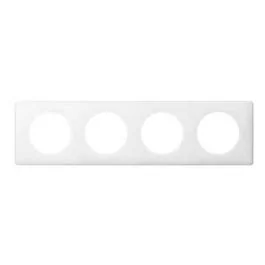 LEGRAND Céliane Plaque Memories quadruple Yesterday blanc - 066634