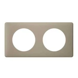 LEGRAND Céliane Plaque Poudré double Grès - 066722