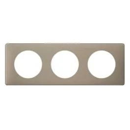 LEGRAND Céliane Plaque Poudré triple Grès - 066723