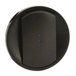 LEGRAND Céliane Enjoliveur va et vient / poussoir à voyant graphite - 067903