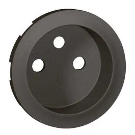 LEGRAND Céliane Enjoliveur prise de courant 2P+T graphite - 067912