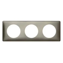 LEGRAND Céliane Plaque Métal triple Tungstène - 068973