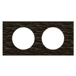 LEGRAND Céliane Plaque Matières double Corian gougé - 069022