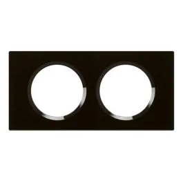 LEGRAND Céliane Plaque Matières double Verre piano - 069302