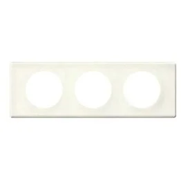 LEGRAND Céliane Plaque Matières triple Songe (porcelaine) - 069353