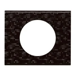 LEGRAND Céliane Plaque Matières simple Cuir pixel - 069451