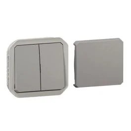 LEGRAND Plexo Transformeur réversible 5 fonctions saillie à composer étanche gris IP55 - 069506L