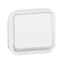 LEGRAND Plexo Interrupteur va et vient à témoin lumineux à composer étanche blanc IP55 - 069612L