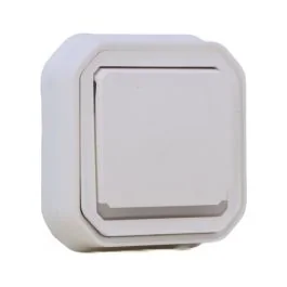 LEGRAND Plexo Bouton poussoir à voyant lumineux encastré complet étanche blanc IP55