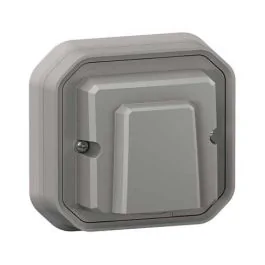 LEGRAND Plexo Sortie de câble encastré complet étanche gris IP55 - 069848L