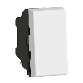LEGRAND Mosaic Bouton poussoir étroit blanc - 077030L
