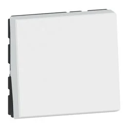 LEGRAND Mosaic Bouton poussoir blanc - 077040L