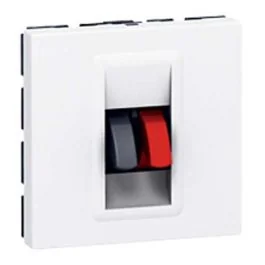 LEGRAND Mosaic Prise haut-parleur blanc - 078751