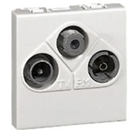 LEGRAND Mosaic Prise TV / FM / SAT blanc - 078786