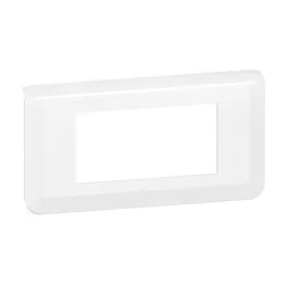 LEGRAND Mosaic Plaque horizontale 4 modules blanc - 078814L