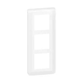 LEGRAND Mosaic Plaque triple verticale Blanc E57 - 078856L