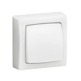 LEGRAND Transformeur 3 en 1 interrupteur va-et-vient ou poussoir ASL en saillie blanc - 086001L