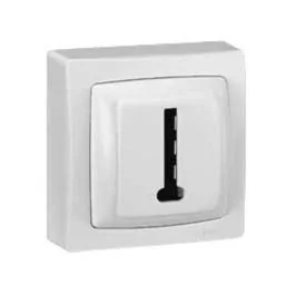 LEGRAND Prise téléphone T 8 contacts en saillie blanc - 086038