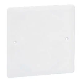LEGRAND Batibox Couvercle universel pour boite encastrement simple 100x100 - 089285
