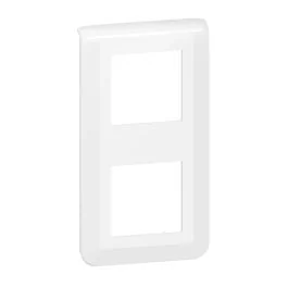 LEGRAND Mosaic Plaque double verticale blanc EU - 277822L