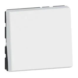 LEGRAND Mosaic Bouton poussoir blanc EU - 278040L
