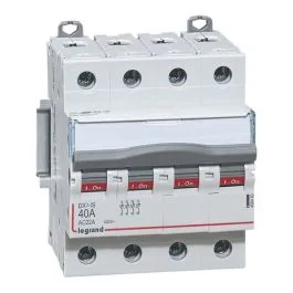 LEGRAND DX3 Interrupteur sectionneur tétrapolaire 400V 40A - 406480