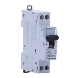 LEGRAND DNX3 Disjoncteur 10A Ph+N courbe C 4.5kA 230V - 406773