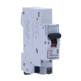 LEGRAND DNX3 Disjoncteur 2A auto Ph+N courbe C 4.5kA 230V - 406780