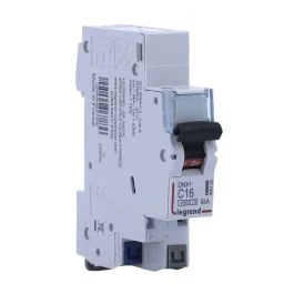 LEGRAND DNX3 Disjoncteur 16A auto PH+N courbe C 4.5kA 230V - 406783