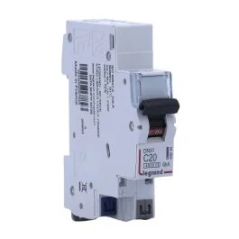 LEGRAND DNX3 Disjoncteur 20A auto PH+N courbe C 4.5kA 230V - 406784