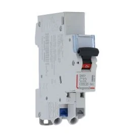LEGRAND DNX3 Disjoncteur 32A auto Ph+N courbe C 4.5kA 230V - 406787