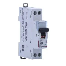 LEGRAND DNX3 Disjoncteur 16A Ph+N courbe D 6kA 230V - 406802