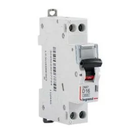 LEGRAND DNX3 Disjoncteur 16A Ph+N courbe D 6kA 230V - 406802