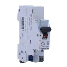 LEGRAND DNX3 Disjoncteur 16A auto Ph+N courbe D 4,5kA 230V - 406809
