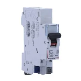 LEGRAND DNX3 Disjoncteur 20A auto Ph+N courbe D 4,5kA 230V - 406810