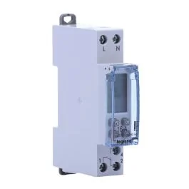 LEGRAND Interrupteur horaire 16A monophasé hebdomadaire 1 module - 412681