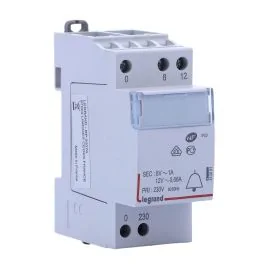 LEGRAND Transformateur pour sonnerie 230V vers 12V ou 8V - 413091