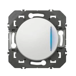 LEGRAND Dooxie Interrupteur va et vient lumineux blanc - 600011