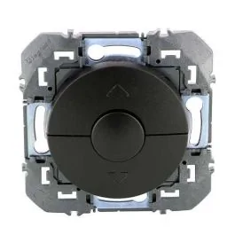 LEGRAND Dooxie Bouton poussoir volets roulants noir - 600222