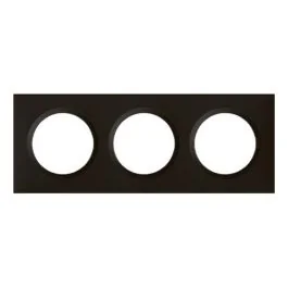 LEGRAND Dooxie Plaque triple noir - 600893