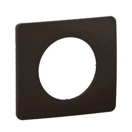 LEGRAND Céliane Plaque simple mat noir - CP0101