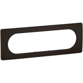 LEGRAND Céliane Plaque 6 à 8 modules noir mat - CP0111