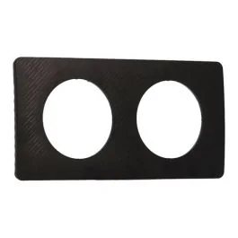 LEGRAND Céliane Plaque double noir météore - CP0702