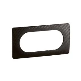LEGRAND Céliane Plaque 4 à 5 modules noir meteore - CP0708
