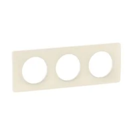 LEGRAND Céliane Plaque triple blanc amande - CP1103