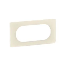 LEGRAND Céliane Plaque 4 à 5 modules blanc amande - CP1108