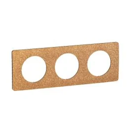 LEGRAND Céliane Plaque triple liege - CP1303